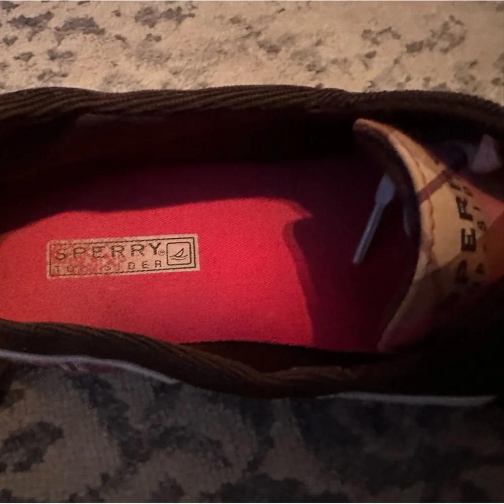 Women’s Sperry Top-Sider Size 10 Pink & Brown Boat Shoes - Picture 9 of 10